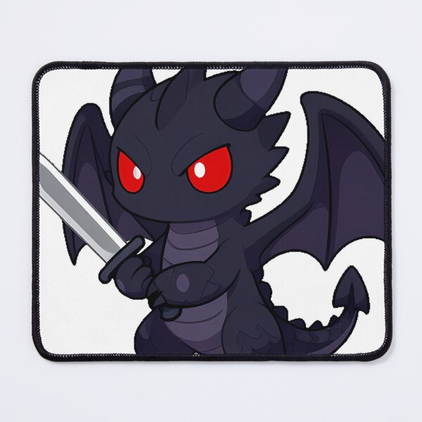Item preview, Wyvern with Silver Dagger designed and sold by IllumeInk.