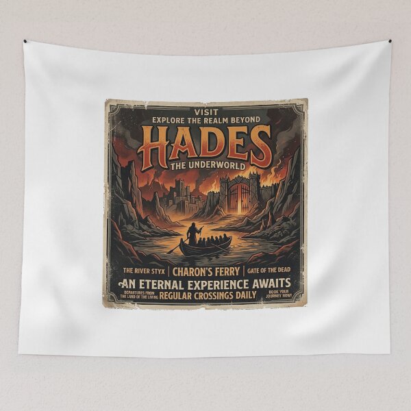 Item preview, Come to Hades: Explore the Realm Beyond! designed and sold by Bad-Decisions-Designs.