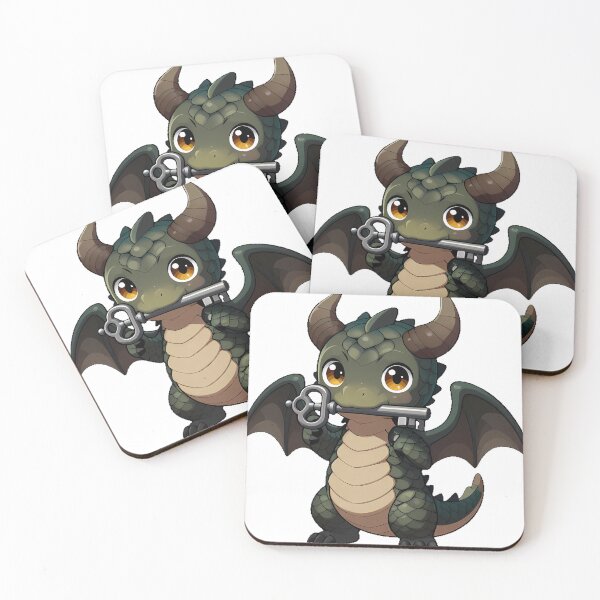 Item preview, Drake with Ancient Key designed and sold by IllumeInk.