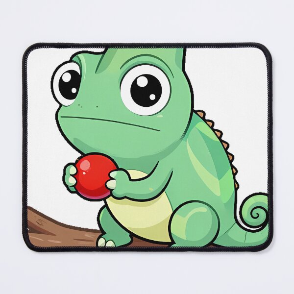 Item preview, Chameleon with Red Berry designed and sold by pumsquare.