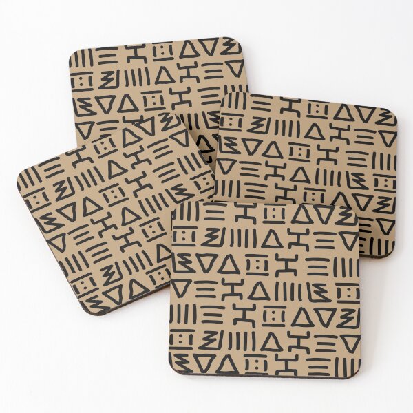 Item preview, Traditional Bogolan Pattern – African Textile Art & Ethnic Design designed and sold by Wolagno.