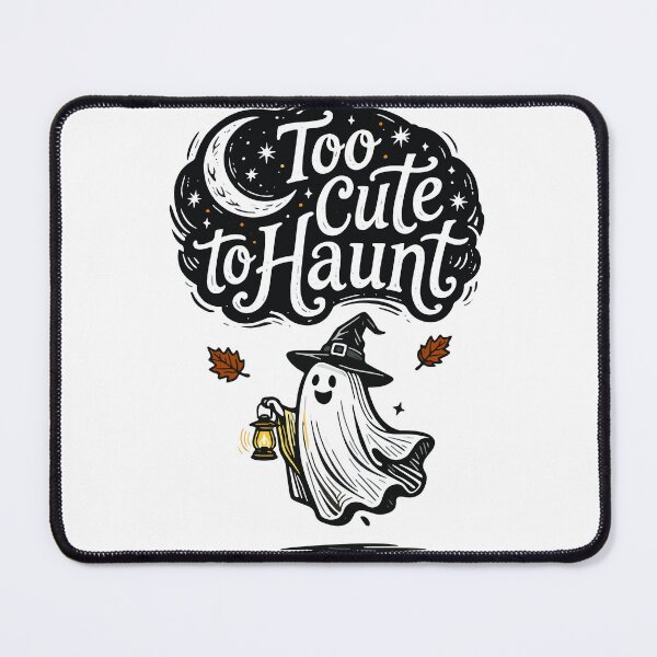 Item preview, Too Cute To Haunt – Cute Spooky Ghost Halloween for Fall Lovers designed and sold by Connys Colorful World.