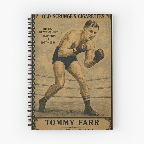 Item preview, Tommy Farr - Trading Card designed and sold by halibutgoatramb.