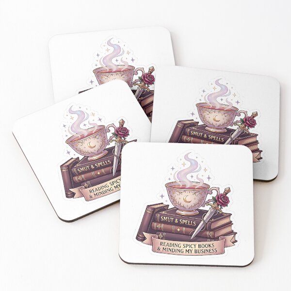 Item preview, Reading Spicy Books & Minding My Business - BookTok Sticker designed and sold by AlruanceStudio.