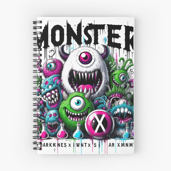 Item preview, Monster X – Toxic Lab Mutant Crew designed and sold by  Creation of the Monsters X.