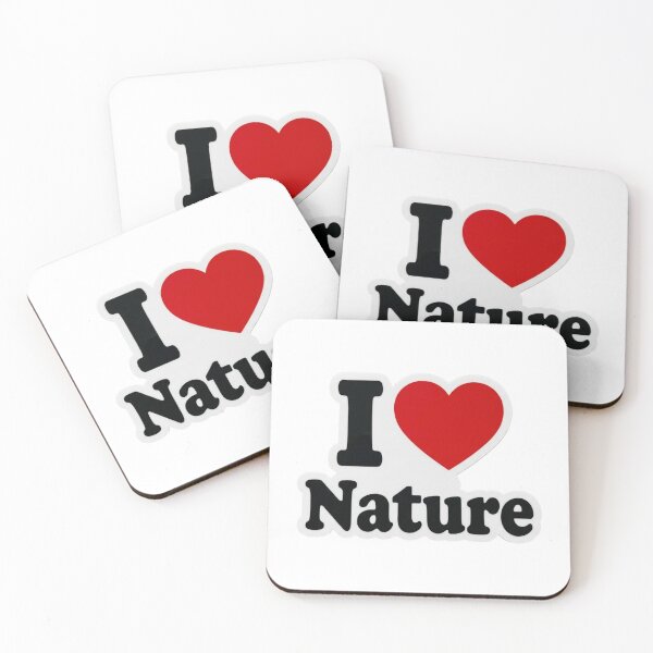 Item preview, I Love Nature Gift Retro Outdoor Art Graphic Cute Wildlife Lover Present for Hikers designed and sold by raedattia.