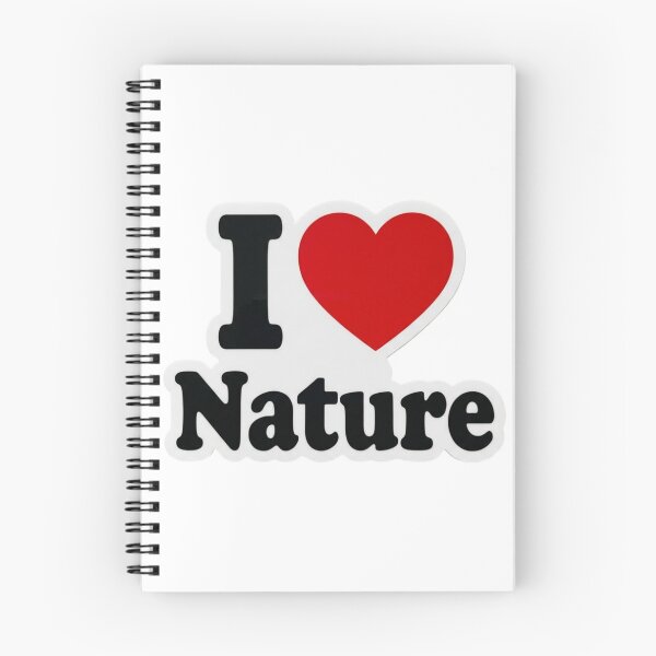 Item preview, I Love Nature Gift Retro Outdoor Art Graphic Cute Wildlife Lover Present for Hikers designed and sold by raedattia.