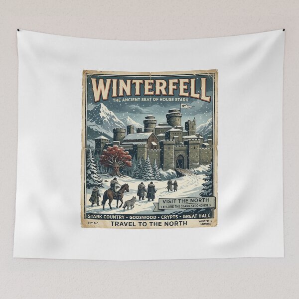 Item preview, Visit Winterfell designed and sold by Bad-Decisions-Designs.