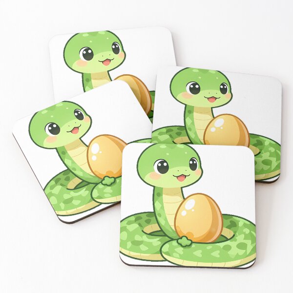 Item preview, Coiled Snake with Golden Egg designed and sold by pumsquare.