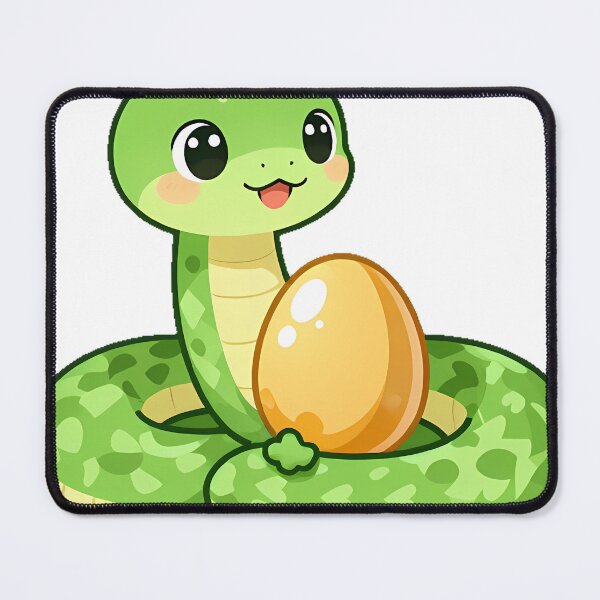 Item preview, Coiled Snake with Golden Egg designed and sold by pumsquare.