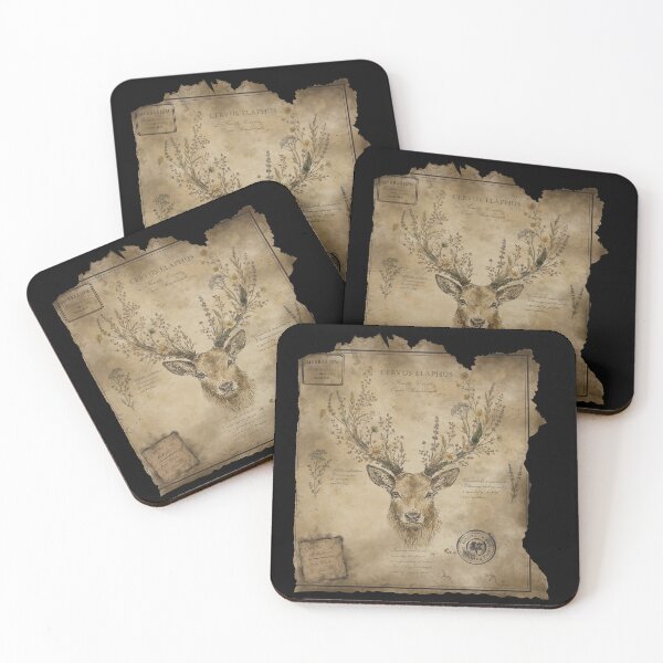 Item preview, Vintage Botanical Deer Herbarium designed and sold by KristyUnicorn.