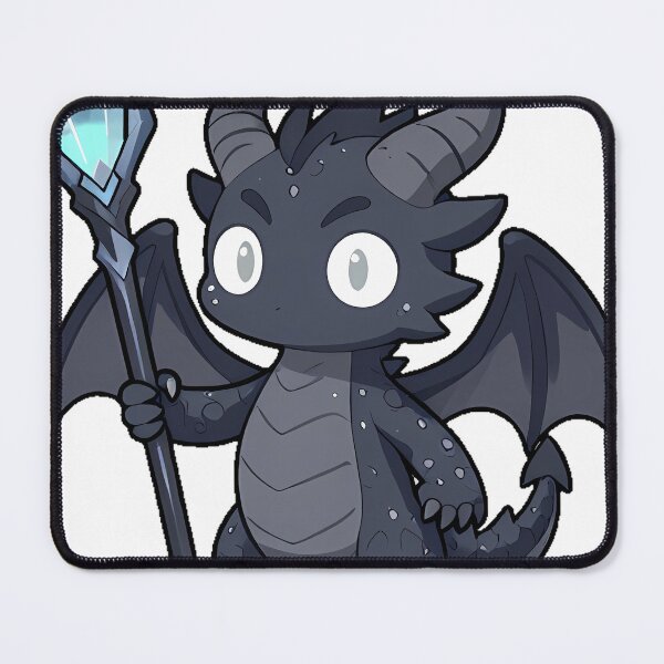 Item preview, Elder Dragon with Crystal Staff designed and sold by IllumeInk.