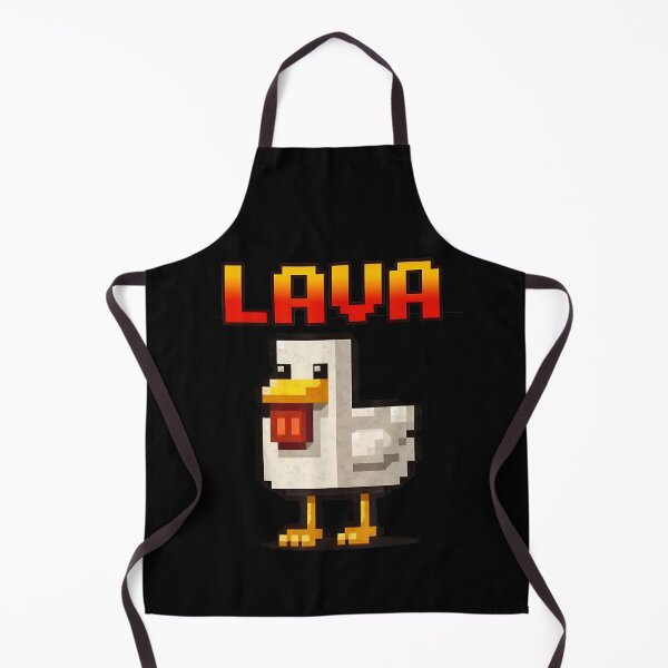 Item preview, Blocky Chicken Lava Pixel Gamer Graphic designed and sold by cpapro77.