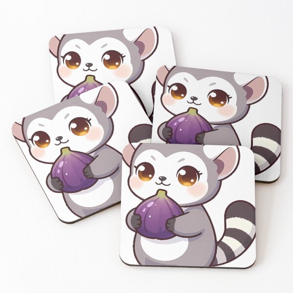 Item preview, Ring-Tailed Lemur with Fig designed and sold by pumsquare.