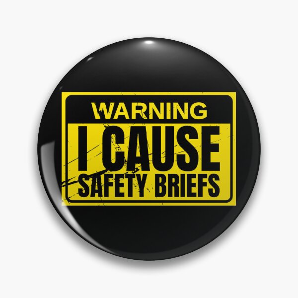 Item preview, Warning I Cause Safety Briefs designed and sold by Dondonmart.