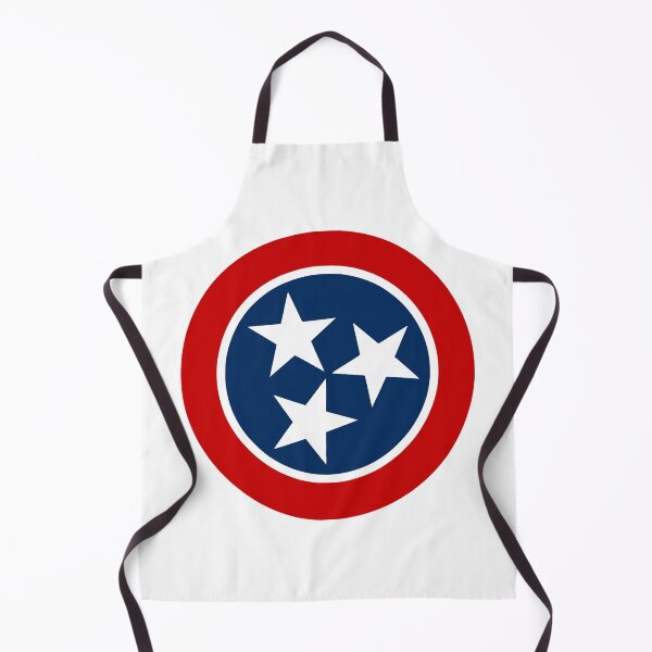 Item preview, Tennessee Tri-Star State Flag Emblem designed and sold by Imaginationbeyond.