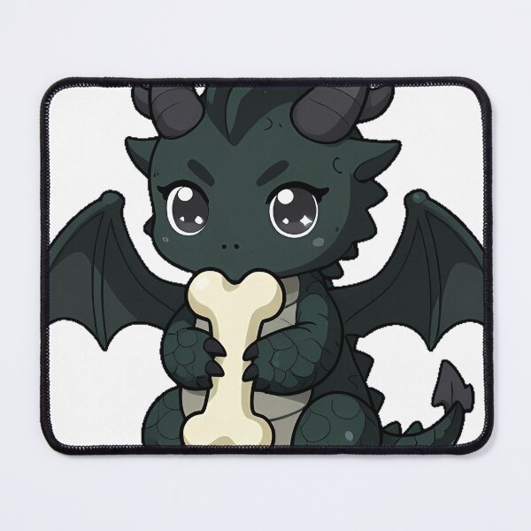 Item preview, Grave Dragon with Femur Bone designed and sold by IllumeInk.