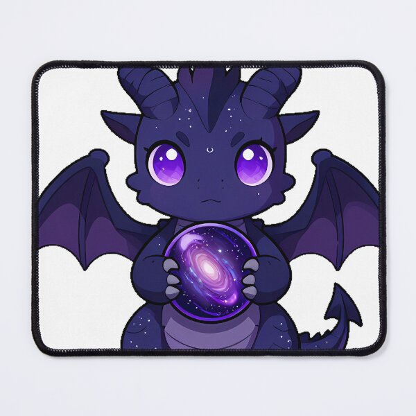 Item preview, Nebula Dragon with Galaxy Orb designed and sold by IllumeInk.