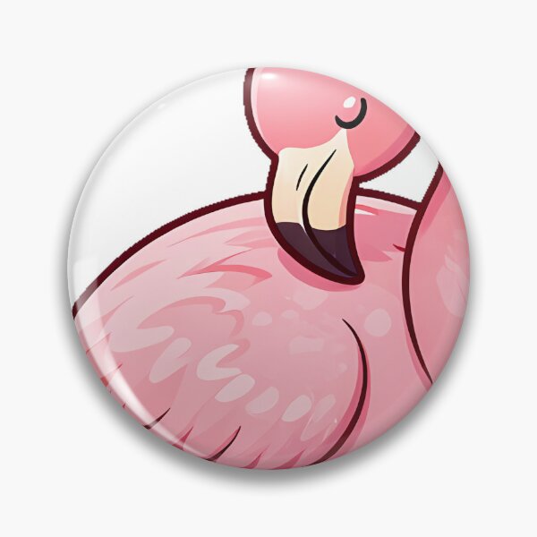 Item preview, Sleeping Flamingo Circle designed and sold by pumsquare.