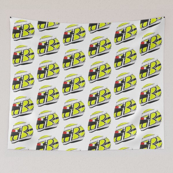 Item preview, Jenson Button 2009 Helmet  designed and sold by PitWallArt.