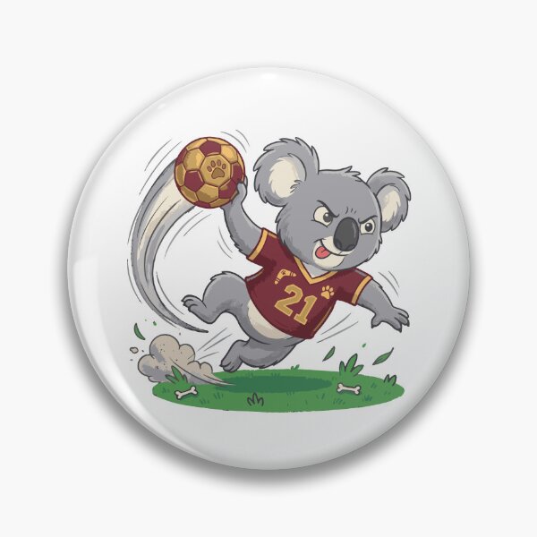 Item preview, Cute koala handball player, funny sports design, Sports Gift designed and sold by BobaTeeStore.