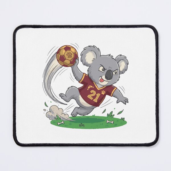 Item preview, Cute koala handball player, funny sports design, Sports Gift designed and sold by BobaTeeStore.