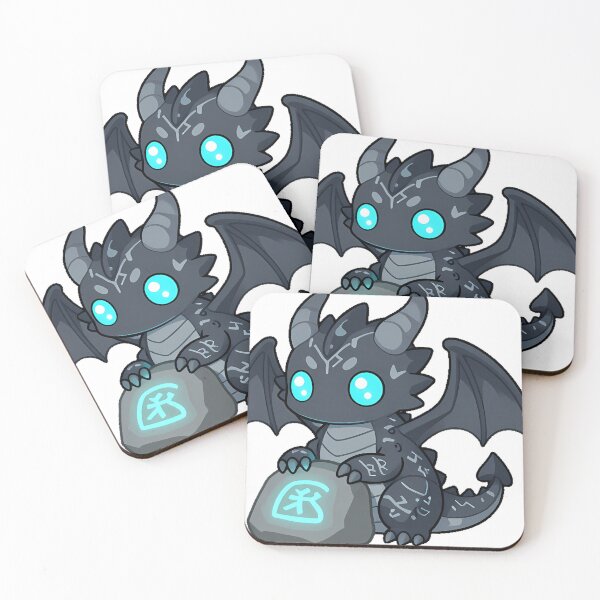Item preview, Rune Dragon with Rune Stone designed and sold by IllumeInk.