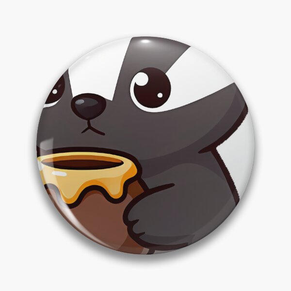 Item preview, Honey Badger with Honey Pot designed and sold by pumsquare.