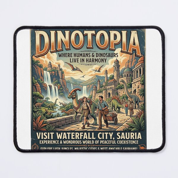 Item preview, Visit Waterfall City, Sauria designed and sold by Bad-Decisions-Designs.