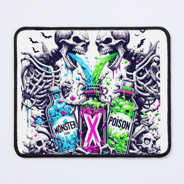 Item preview, Monster X – Toxic Skeleton Brew designed and sold by Creation of the Monsters X.