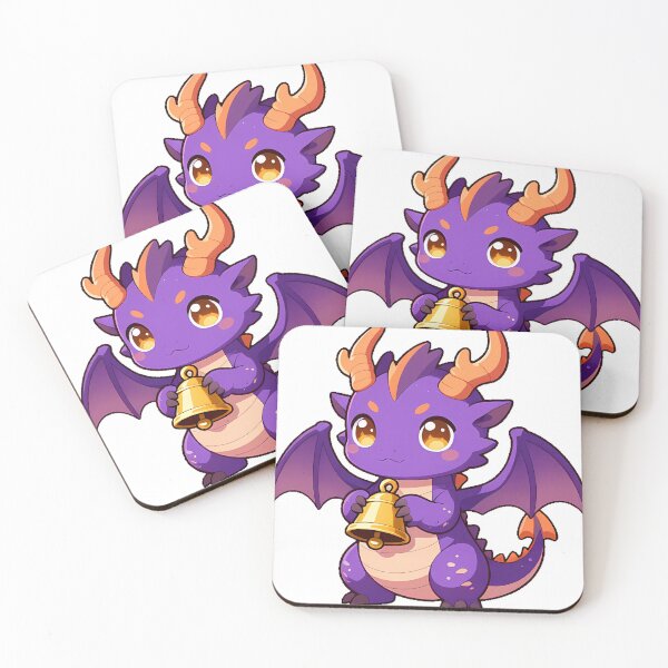 Item preview, Dusk Dragon with Golden Bell designed and sold by IllumeInk.