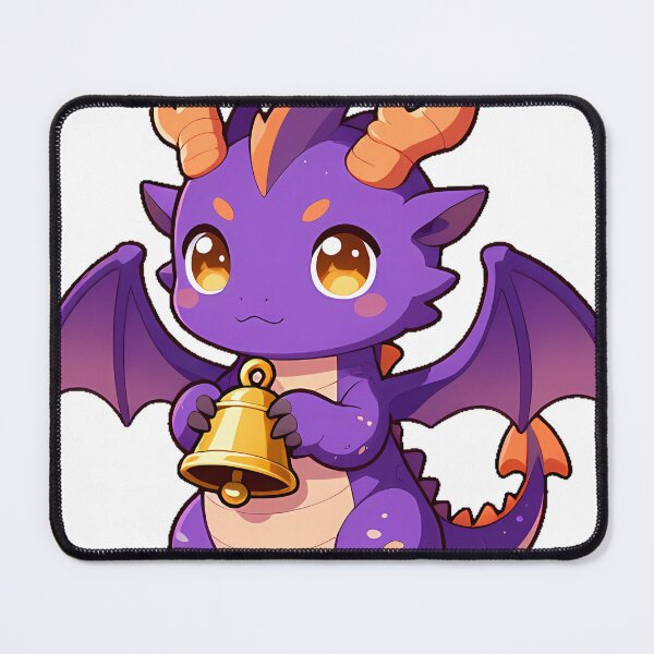 Item preview, Dusk Dragon with Golden Bell designed and sold by IllumeInk.