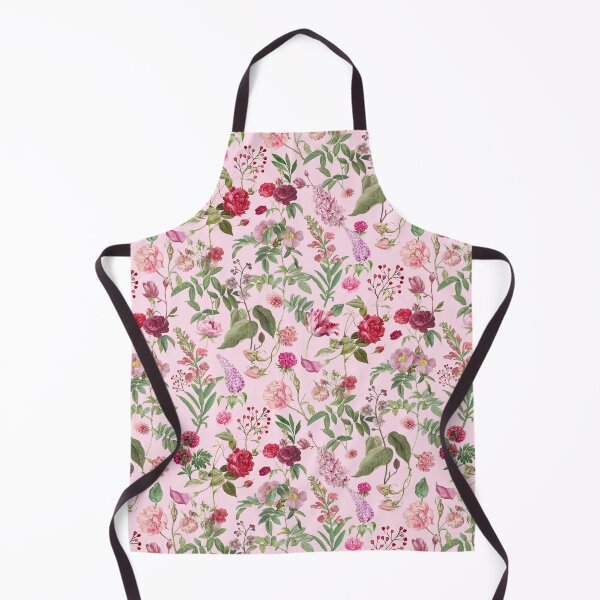 Item preview, Vintage Pink Botanical Floral Seamless Pattern designed and sold by jianina-alondra.