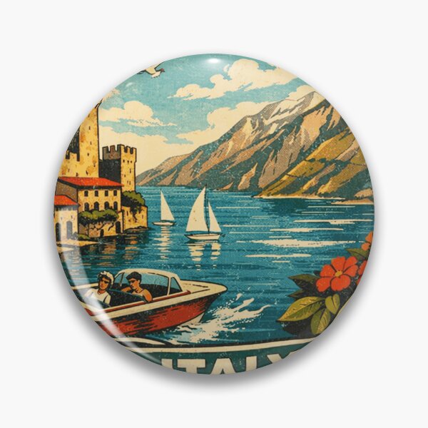 Item preview, Lake Garda Retro designed and sold by erkinmaddison.