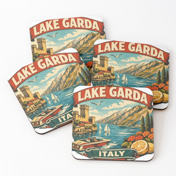 Item preview, Lake Garda Retro designed and sold by erkinmaddison.