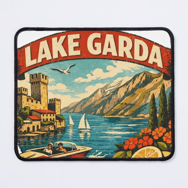 Item preview, Lake Garda Retro designed and sold by erkinmaddison.