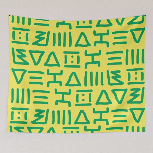 Item preview, Traditional Bogolan Pattern – African Textile Art & Ethnic Design designed and sold by Wolagno.