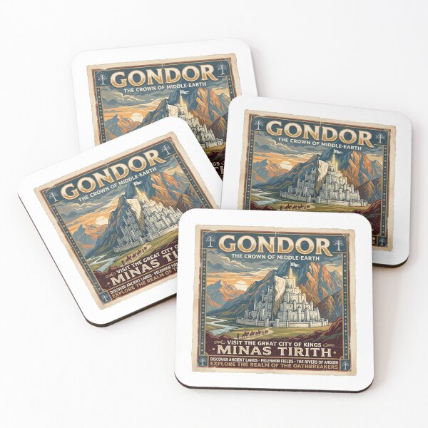 Item preview, Visit Gondor: The Great City of Kings designed and sold by Bad-Decisions-Designs.