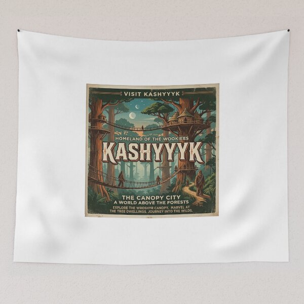 Item preview, Visit Kashyyyk designed and sold by Bad-Decisions-Designs.