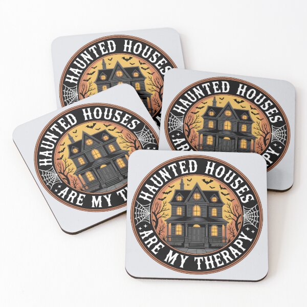 Item preview, Haunted Houses Are My Therapy – Spooky Haunted House Halloween Design designed and sold by Jollys-ArtShop.