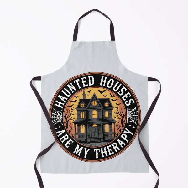 Item preview, Haunted Houses Are My Therapy – Spooky Haunted House Halloween Design designed and sold by Jollys-ArtShop.
