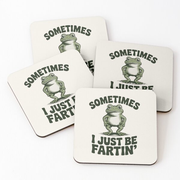 Item preview, Sometimes I Just Be Fartin' Frog T-Shirt  Funny Frog Meme Tee  Cute Silly Animal Humor Gift designed and sold by ZyxDes.