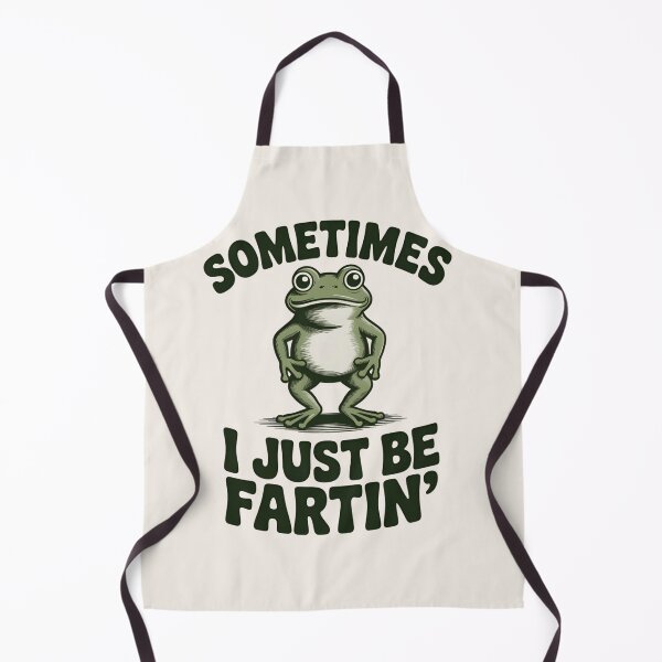 Item preview, Sometimes I Just Be Fartin' Frog T-Shirt Funny Frog Meme Tee Cute Silly Animal Humor Gift designed and sold by ZyxDes.
