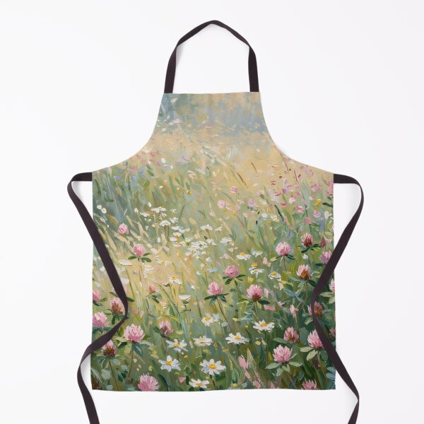 Item preview, Impressionist Monet Meadow Clover Daisies designed and sold by Late Theory.