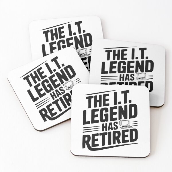 Item preview, The I.T. Legend Has Retired designed and sold by Frank Ring.