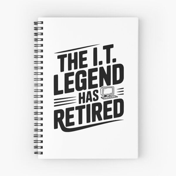 Item preview, The I.T. Legend Has Retired designed and sold by Frank Ring.