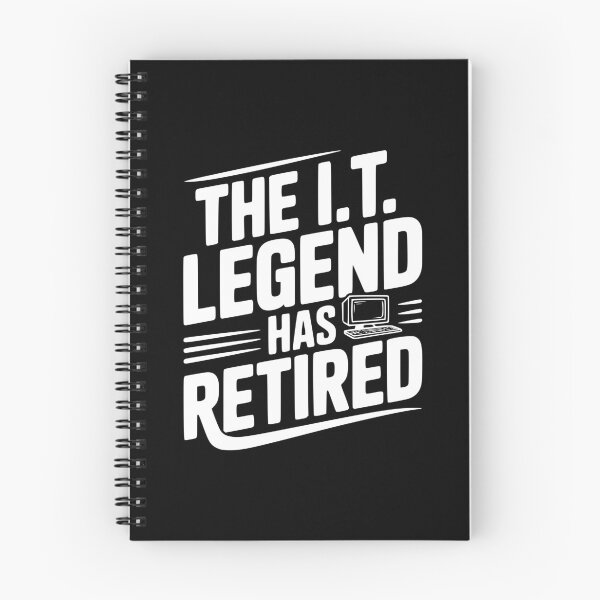 Item preview, The I.T. Legend Has Retired designed and sold by Frank Ring.