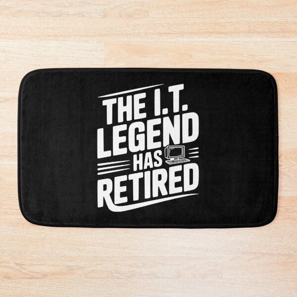 Item preview, The I.T. Legend Has Retired designed and sold by Frank Ring.