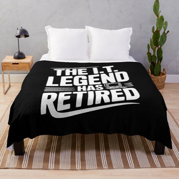 Item preview, The I.T. Legend Has Retired designed and sold by Frank Ring.