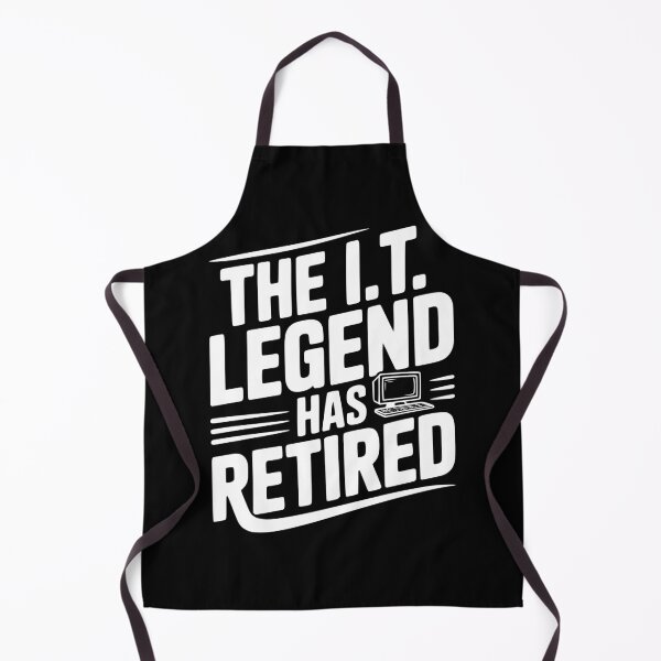 Item preview, The I.T. Legend Has Retired designed and sold by Frank Ring.